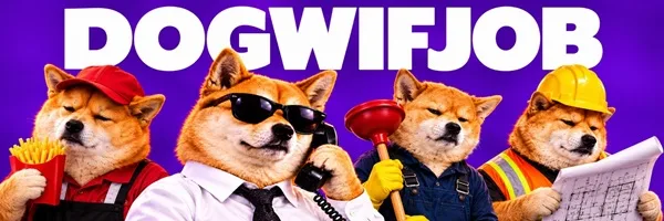 DogWifJob (JOB) token artwork from the DexScreener token profile
