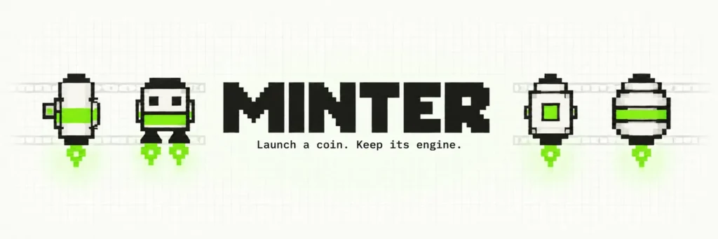 Minter (MINTER) token artwork from the DexScreener token profile